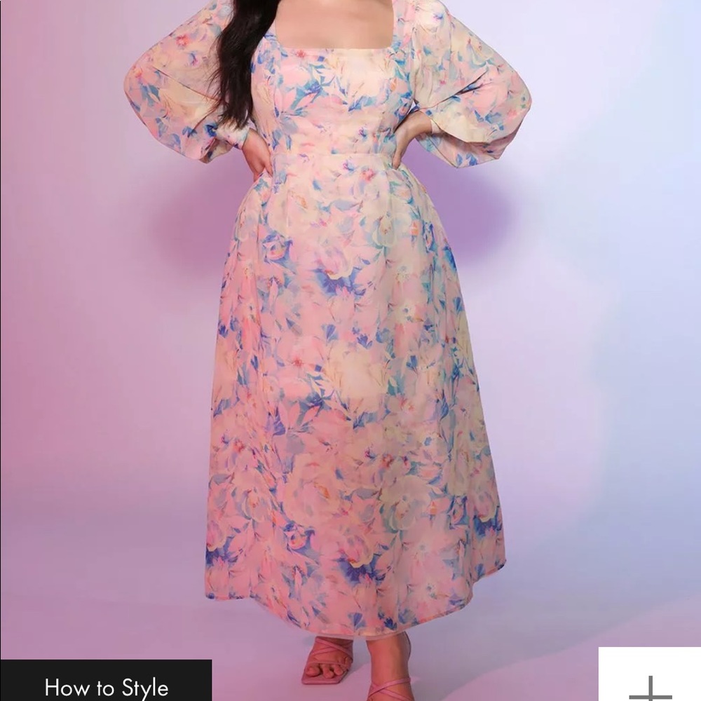 NWT eloquii size 16 dress. Stunning in person